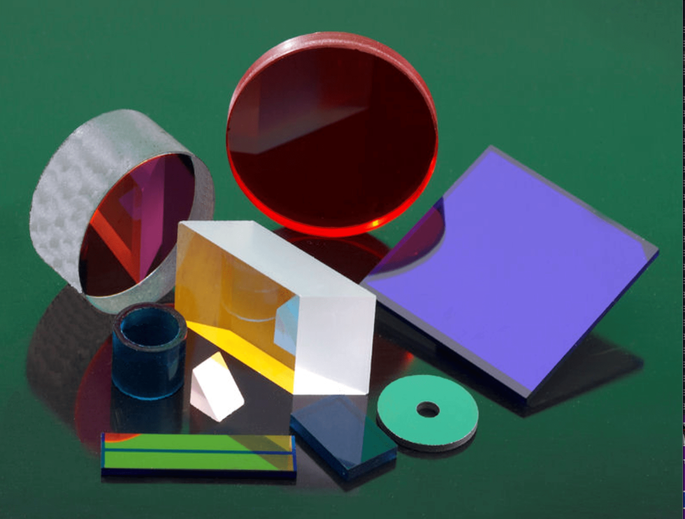 Image of an array of optical spectroscopy products for an article about medical and biomedical applications of spectroscopy.
